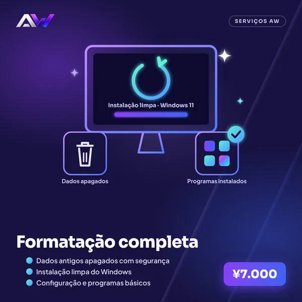 Formatação completa