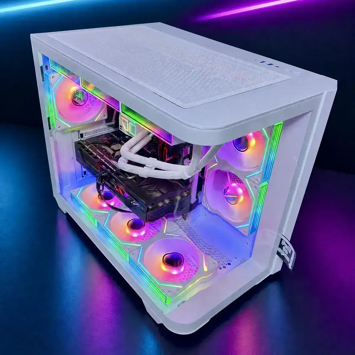 PC Gamer Snow Mirror ARGB IV Ryzen 7